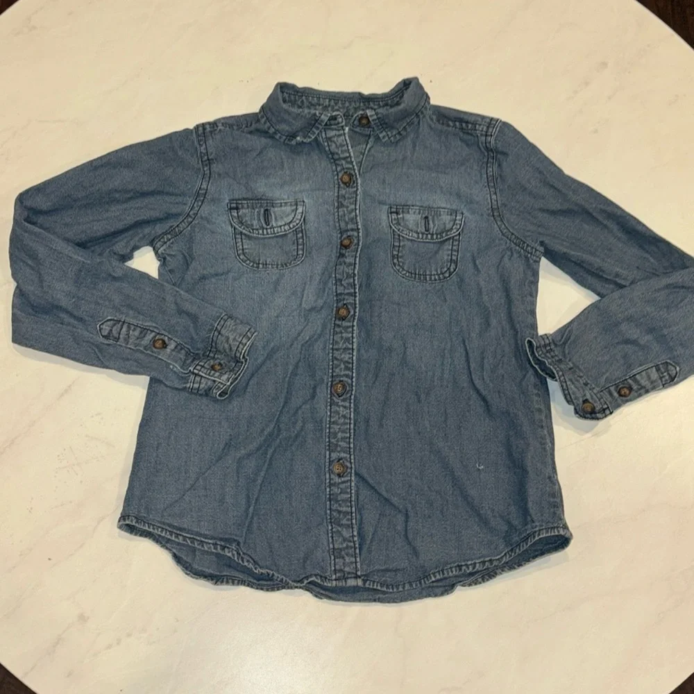 Girls Denim Shirt Oshkosh 10